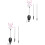 2Pcs Purple Solar Angel Decorative Lawn Light Stick for Yard 4