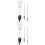 2Pcs Purple Solar Angel Decorative Lawn Light Stick for Yard 5