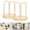4Pcs White ABS Paper Cup Organizer Holder for Home Coffee Cup Storage 8