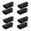 8Pcs Non-Slip Silicone Handle Covers Black for Cast Iron Skillets 5