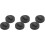 6Pcs Dark Blue Schoolbag Button Replacement Plastic Buckles for Repair 6