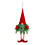 Mini Christmas Tree Decoration with Warm White Lights 1