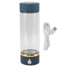 Draagbare waterstofionisator, waterstofwaterfles voor thuis, kantoor en op reis, lekvrij, gemaakt van voedselveilig materiaal, 380 ml, SPE