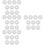 40Pcs Silicone Pot Rings for Pressure Cooker Float Valve Gaskets White 7