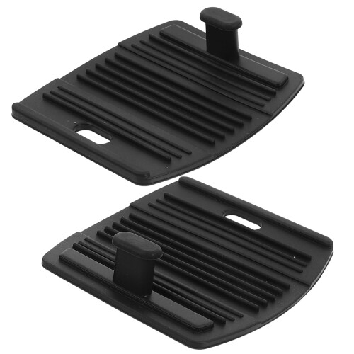 8Pcs Non-Slip Silicone Handle Covers Black for Cast Iron Skillets 2