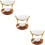 3Sets Assorted Color Essential Oil Burner Wood Ceramic Candle Holder 10