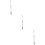 3Pcs Retractable Adjustable Metal Clothesline Pole Blue for Home 9