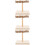 3Pcs Multi Wooden Bird Perch Stand Sturdy Parrot Training Desktop Toy 9