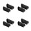 8Pcs Non-Slip Silicone Handle Covers Black for Cast Iron Skillets 6