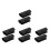 8Pcs Non-Slip Silicone Handle Covers Black for Cast Iron Skillets 9
