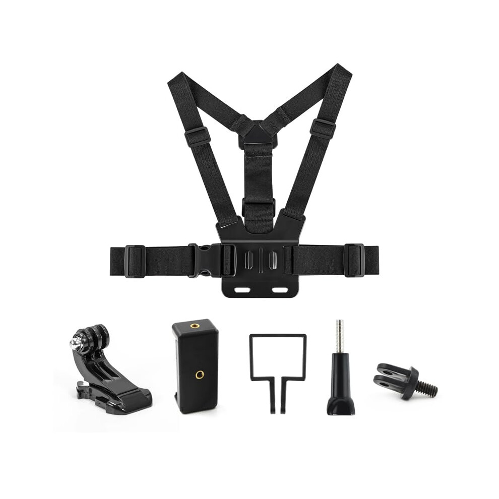 Action Camera Chest Mount Harness For Gopro Dji Insta360, Adjustable Strap For Firstperson View 9169991285276