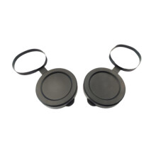 Binocular Lens Cap Sturdy Black Spare Parts Protective Covers for Bino