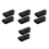 8Pcs Non-Slip Silicone Handle Covers Black for Cast Iron Skillets 4