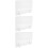 3Sets Transparent Acrylic Memo Board Creative Tabletop Writing Board 9