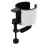 3Pcs 360 Rotating Headphone Hook with Desk Cup Holder White 2