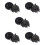 5Sets Stable Performance Black Kettle Thermostat Coupler Base 10