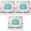 3Pcs Multi Color Paper Note Desk Calendar Decorative Monthly Organizer 5