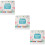 3Pcs Multi Color Paper Note Desk Calendar Decorative Monthly Organizer 11