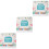 3Pcs Multi Color Paper Note Desk Calendar Decorative Monthly Organizer 7