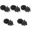 5Sets Stable Performance Black Kettle Thermostat Coupler Base 5