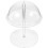 2Pcs Acrylic Hat Stand Rack Cap Holder for Hats and Wigs 1