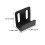 40Pcs Black Stainless Steel Wall Tile Hangers Robust Mounting Brackets 11