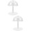 2Pcs Acrylic Hat Stand Rack Cap Holder for Hats and Wigs 9