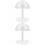 2Pcs Acrylic Hat Stand Rack Cap Holder for Hats and Wigs 7