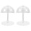 2Pcs Acrylic Hat Stand Rack Cap Holder for Hats and Wigs 4