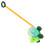 2Pcs Cute Green ABS Bubble Maker Toy Handheld Bubble Blowers for Kids 3