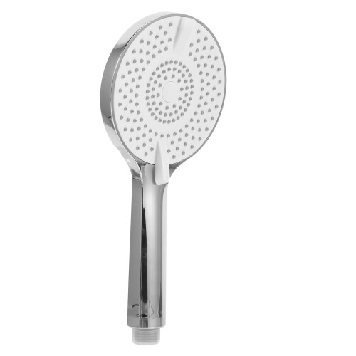 3Pcs Lightweight Handheld Shower Head White Plastic for Bath Supplies 1