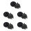 5Sets Stable Performance Black Kettle Thermostat Coupler Base 8