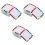 180Pcs Practical Multi Color Crafting Weaving Cards for Tablet Loom 3