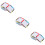 180Pcs Practical Multi Color Crafting Weaving Cards for Tablet Loom 9
