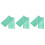 3000Pcs Green Qc Passed Labels Warehouse Adhesive Stickers 9