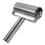 2Pcs Silver Stainless Steel Dough Roller Pin Convenient Baking Tool 2