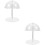 2Pcs Acrylic Hat Stand Rack Cap Holder for Hats and Wigs 8
