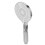 3Pcs Lightweight Handheld Shower Head White Plastic for Bath Supplies 3