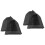 4Pcs Black Polyester Mesh Pump Filter Bag Drawstring for Pond Pool 6