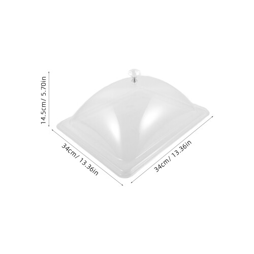 3Pcs Clear Food Covers Dome Cake Protective Covers 1