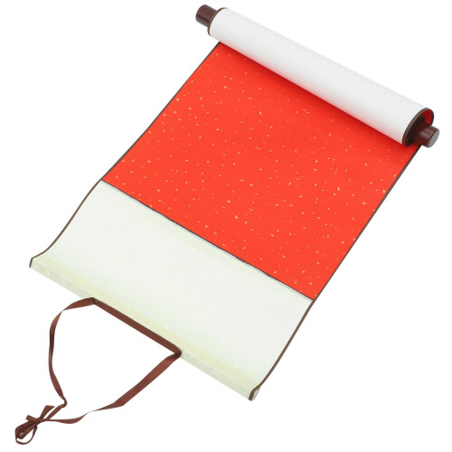 4Pcs Durable Blank Hanging Scrolls for Calligraphy and Painting Art