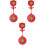 3Sets Durable Iron Rotate Target Board Outdoor Plaything 5
