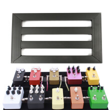 56Stk Langlebiges Für Gitarren Pedalbrett Schwarz