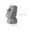 4Pcs Grey Resin Moai Statue Glasses Display Stand Tabletop Decor 11