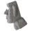 4Pcs Grey Resin Moai Statue Glasses Display Stand Tabletop Decor 3