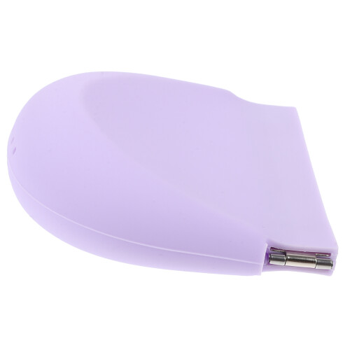 4Pcs Portable Lavender Retainer Case Silicone Denture Storage Supplies 2
