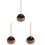 3Pcs Khaki Coconuts Shell Resting Bird House Hanging Nest for Breeding 4