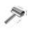 2Pcs Silver Stainless Steel Dough Roller Pin Convenient Baking Tool 10