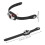 16Pcs Replaceable Black PP Roller Skate Buckle Straps Durable Fixing 11