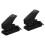2Pcs Portable Black Manual Hole Puncher for Craft Papers Planner 6